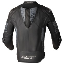 Chaqueta de cuero RST Pro Series Supersport-K CE hombre - Negro / Gris 2