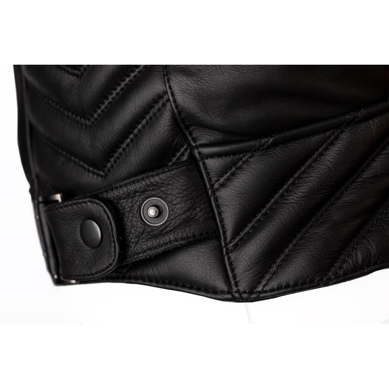 Chaqueta de Piel (Hombre) RST ROADSTER 3 CE Negro, Talla EU62/4XL