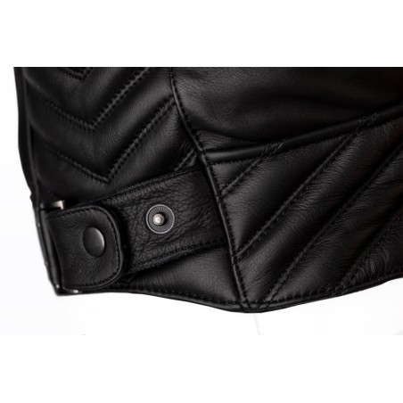 Chaqueta de Piel (Hombre) RST ROADSTER 3 CE Negro, Talla EU56/XL