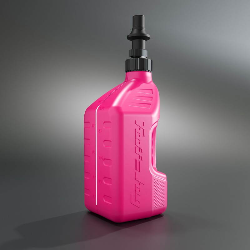 Garrafa de gasolina TUFF JUG rosa con tapón Ripper G3 - 2,5G/10L