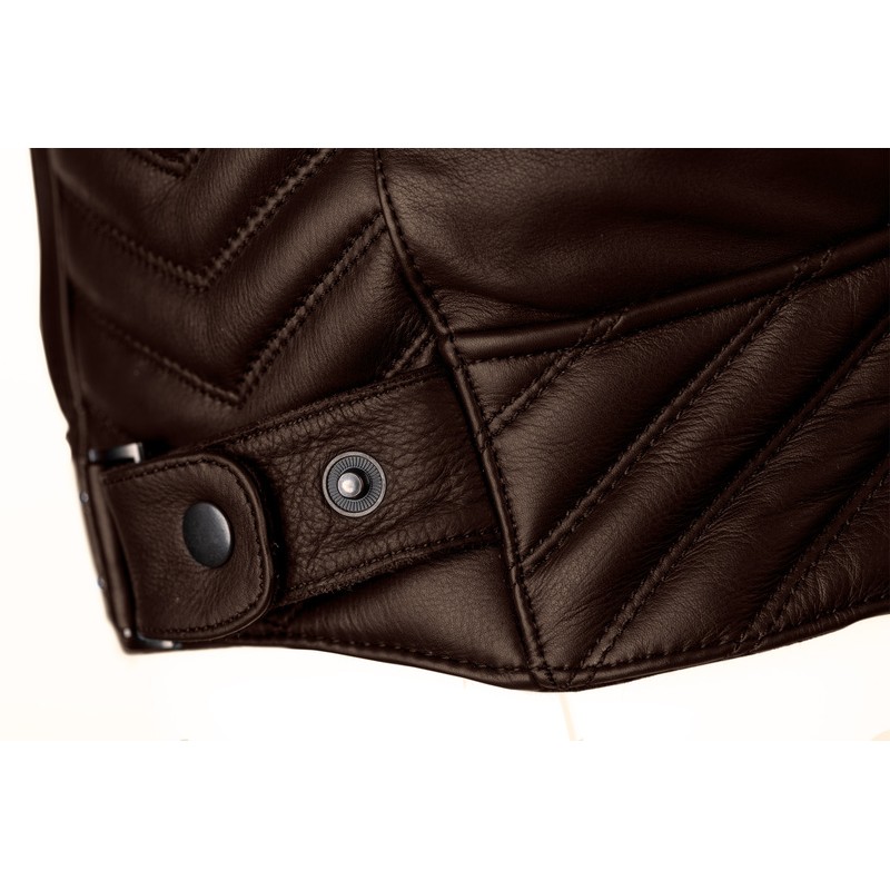 Chaqueta de Piel (Hombre) RST ROADSTER 3 CE Marrón, Talla EU58/2XL