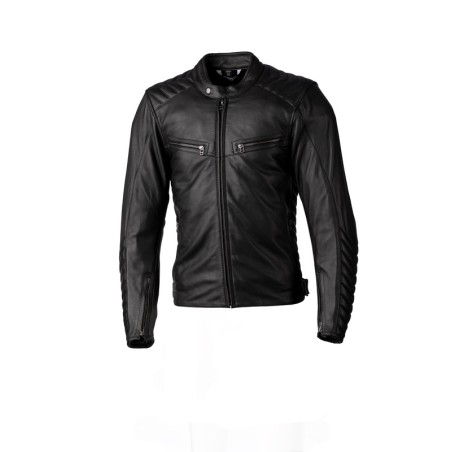 Chaqueta de Piel (Hombre) RST ROADSTER 3 CE Negro, Talla EU54/L
