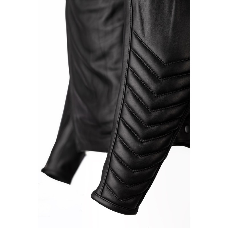 Chaqueta de Piel (Hombre) RST ROADSTER 3 CE Negro, Talla EU54/L
