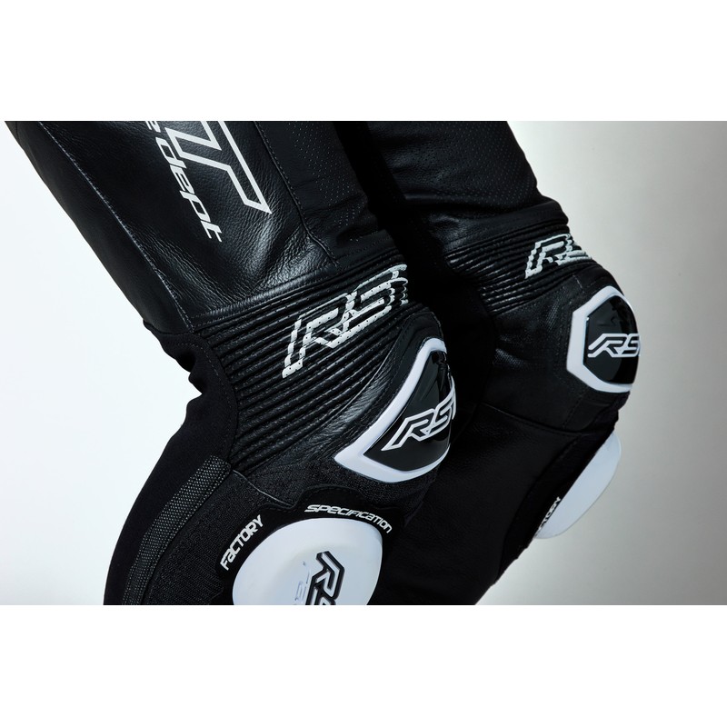 Mono de piel RST V4.1 Evo Kangaroo Airbag CE hombre - Negro