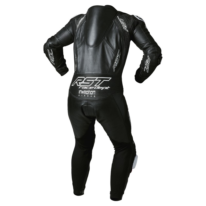 Mono de piel RST V4.1 Evo Kangaroo Airbag CE hombre - Negro