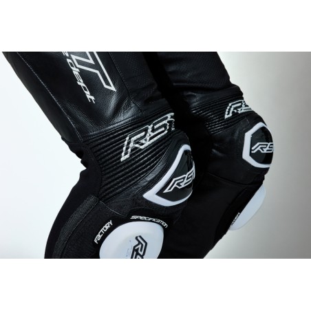 Mono de piel RST V4.1 Evo Kangaroo Airbag CE hombre - Negro
