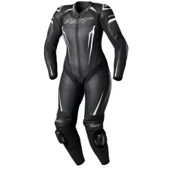 Mono de piel RST TracTech Evo 5 CE mujer - Negro / Blanco / Negro 2