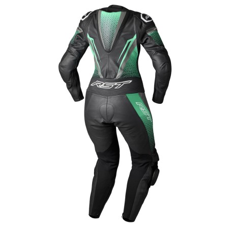 Mono de piel RST TracTech Evo 5 CE mujer - Negro / Aqua / Gris