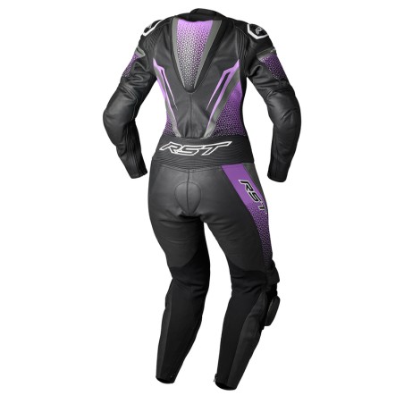 Mono de piel RST TracTech Evo 5 CE mujer - Negro / Fucsia / Gris