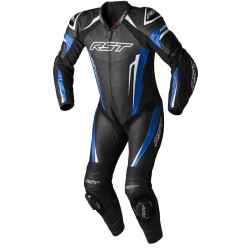 Mono de piel RST TracTech Evo 5 CE hombre - Azul / Negro / Blanco 2