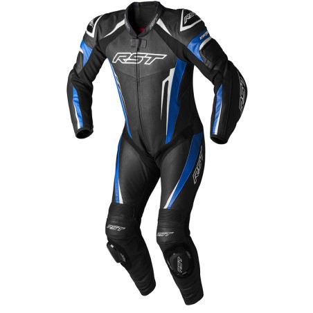 Mono de piel RST TracTech Evo 5 CE hombre - Azul / Negro / Blanco