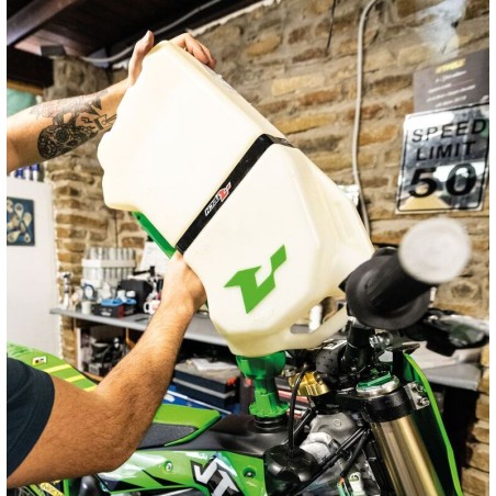 Garrafa de gasolina de llenado rápido RACETECH R15 - Azul