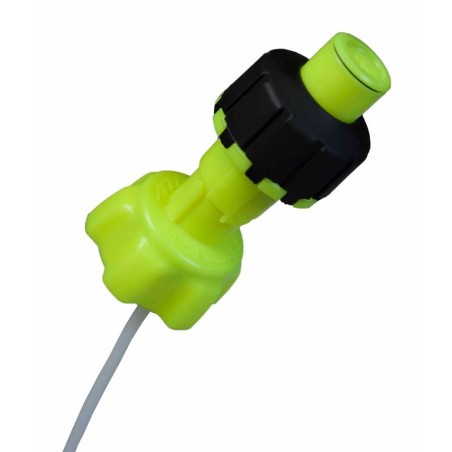 Kit de conversión de llenado rápido para garrafas de gasolina RACETECH - Amarillo