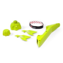 Kit de accesorios para garrafa de gasolina RACETECH R15 - Amarillo
