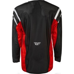 Camiseta FLY RACING Kinetic Mesh - Negro / Rojo 2