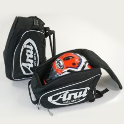 Mochila textil para cascos ARAI - Negro 2