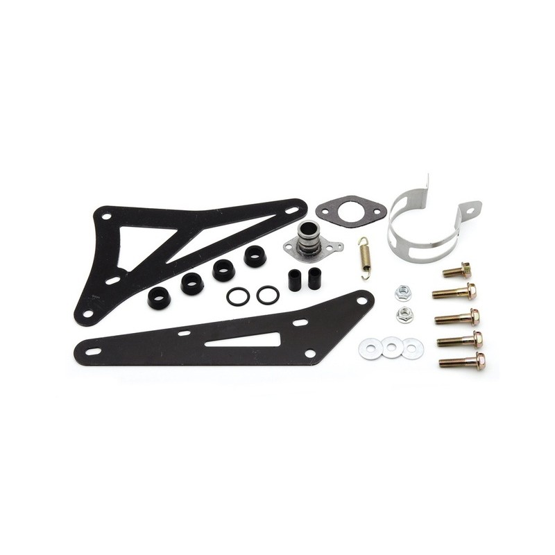 Escape completo YASUNI R (silenciador negro) - Derbi / Peugeot Motor Morini