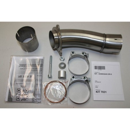 Silenciador IXIL Hexoval Xtrem acero inoxidable / aluminio negro - OK7031VSE