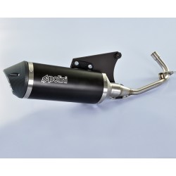 POLINI Exhaust Stainless Steel/Carbon - Vespa 125