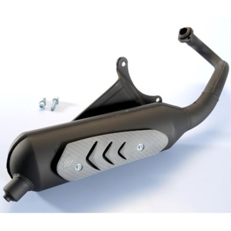 Escape Polini acero negro original homologado Zip 200.0308