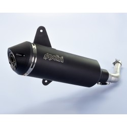 Escape Polini Maxi-scooter aluminio negro Vespa GTS 300