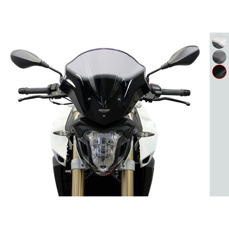 Pantalla MRA Racing, BMW F800R 15, negro