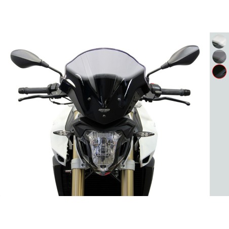 Pantalla MRA Racing, BMW F800R 15, negro