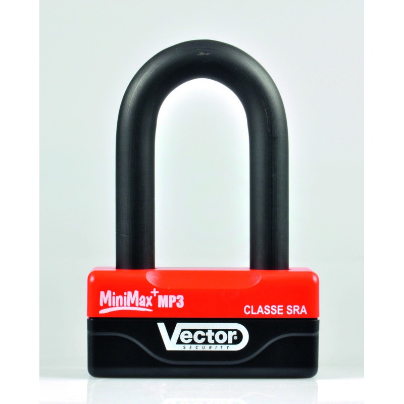 Candado de disco VECTOR MiniMax+ MP3 - Ø16mm / 85x44mm - Certificado SRA