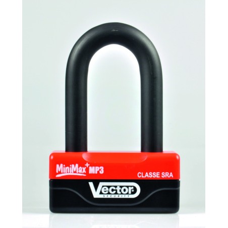 Candado de disco VECTOR MiniMax+ MP3 - Ø16mm / 85x44mm - Certificado SRA