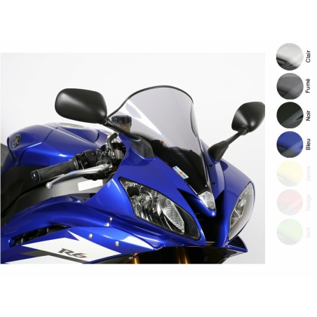 Pantalla MRA Racing transparente, Yamaha YZF R6 2006-