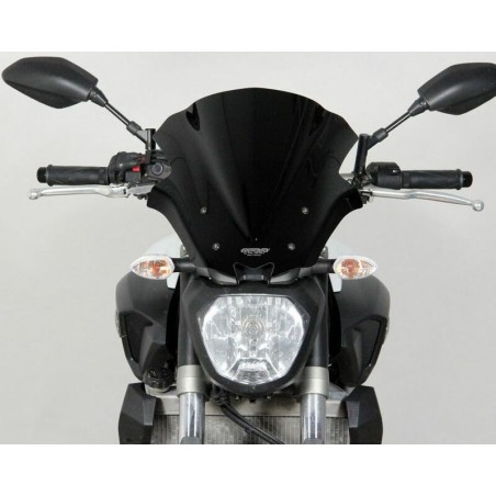 Pantalla MRA Racing MT-07 negro, 14-