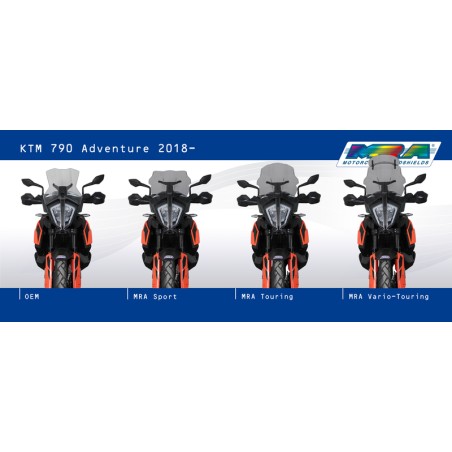 Pantalla MRA TOURING Ahumado KTM 790 Adventure
