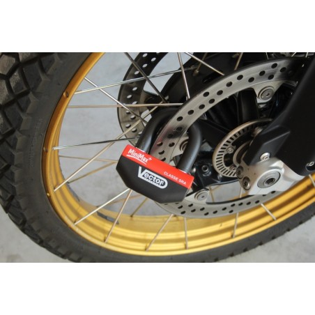 Candado de disco VECTOR MiniMax+ - Ø16mm / 47x40mm - Certificado SRA