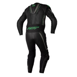 Mono de Piel (Hombre) RST S-1 CE Verde Flúor, Talla EU56/XL 2