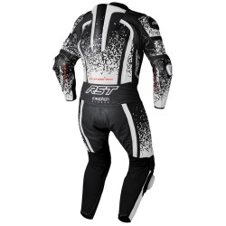 Mono de piel RST Pro Series Evo Airbag CE hombre - Blanco / Negro 2