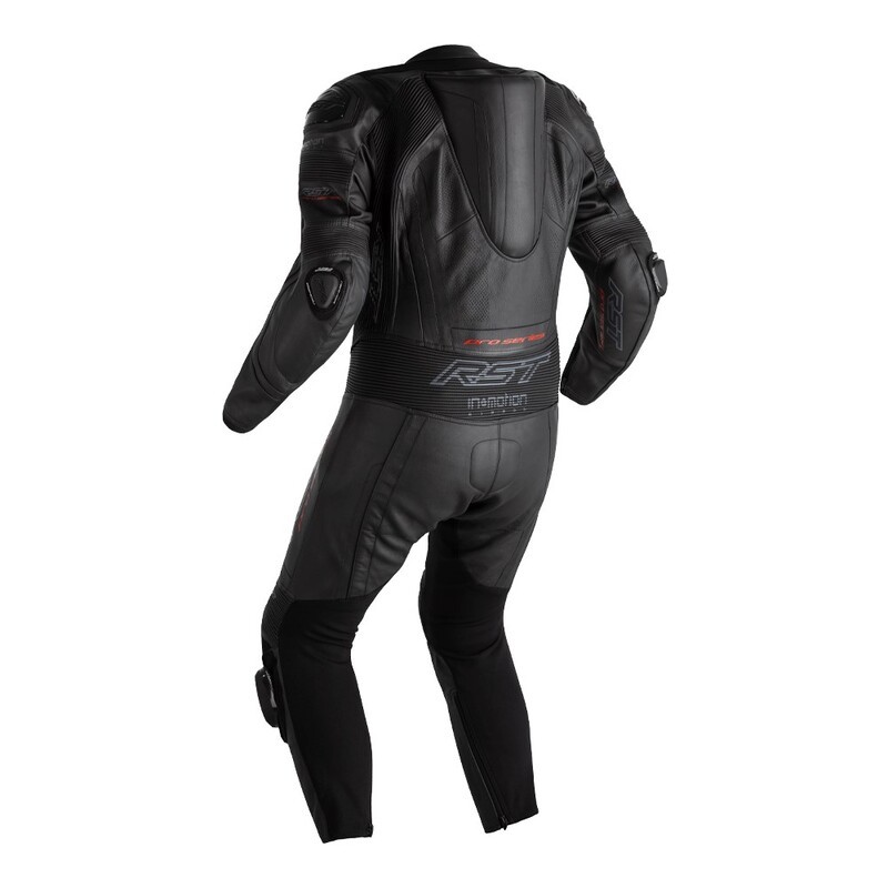 Mono de piel RST Pro Series Evo Airbag CE hombre - Negro