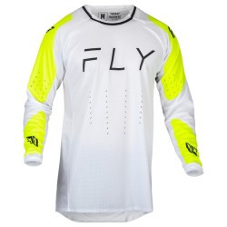 Camiseta FLY RACING Evolution DST - Blanco / Hi-Vis