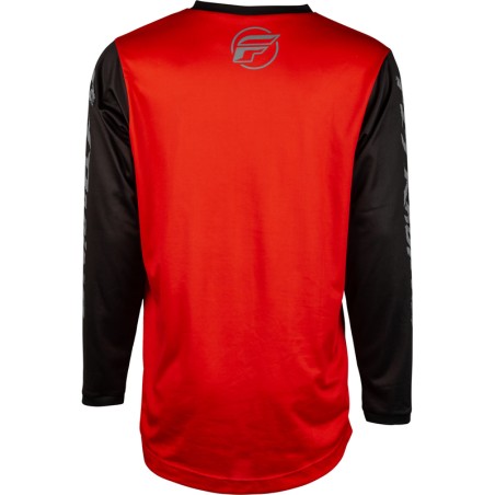 Camiseta infantil FLY RACING F-16 - Rojo / Negro / Gris
