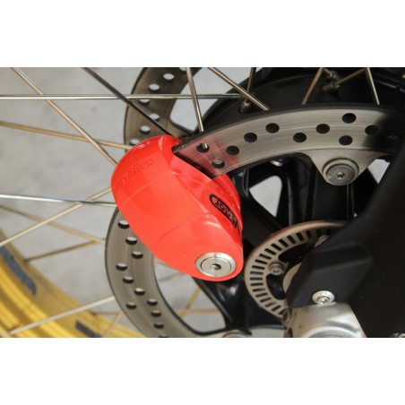 Candado de disco con alarma VECTOR The Max Alarm (120dB) - Ø14mm - Certificado SRA