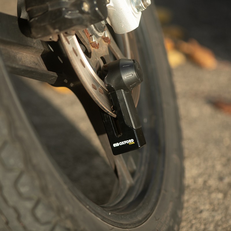 Candado de disco OXFORD Titan ø10mm - negro