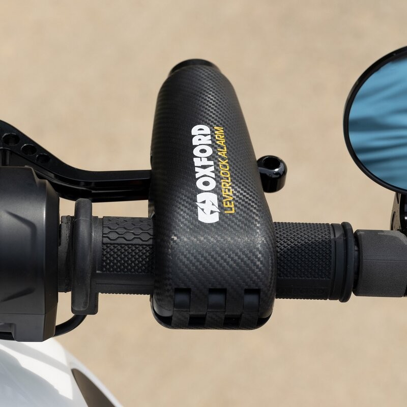 Bloqueo de acelerador con alarma OXFORD Lever Lock
