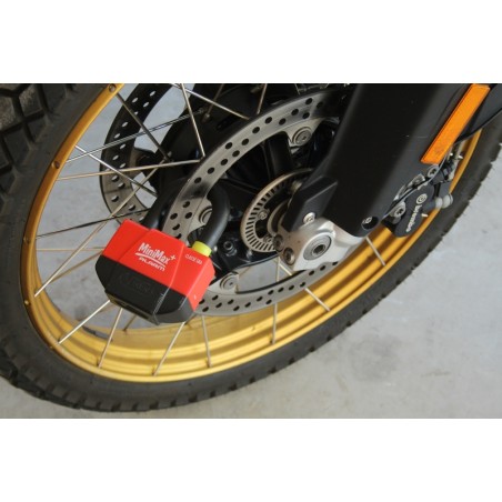 Candado de disco con alarma VECTOR MiniMax+ Alarm (100dB) - Ø16mm / 55x40mm - Certificado SRA