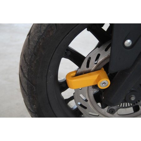 Candado de disco VECTOR Disc Mini - Ø10mm - Amarillo