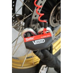 Kit antirrobo VECTOR Candado MiniMax+ Ø16mm + Cadena Ø13mm / 1,1m 2