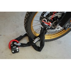 Kit antirrobo VECTOR Candado MiniMax+ Ø16mm + Cadena Ø13mm / 1,3m + Anclaje Ø22mm 2