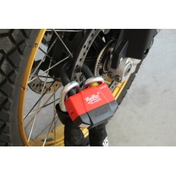 Kit antirrobo VECTOR Candado MiniMax+ Alarm  Ø16mm + Cadena  Ø13mm / 1,1m 2