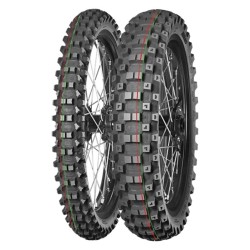 Neumático MITAS TERRA FORCE-MX MH 110/90-19 NHS 62M TT MEDIUM TO HARD RED GREEN