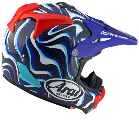 Casco ARAI MX-V EVO Stream - Azul