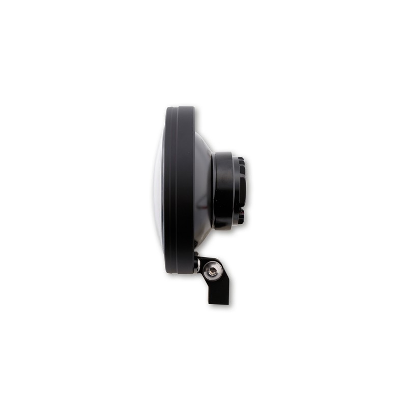 HIGHSIDER pro 5 3/4 inch LED headlight FRAME-R2 TYPE 5, black, bottom mount