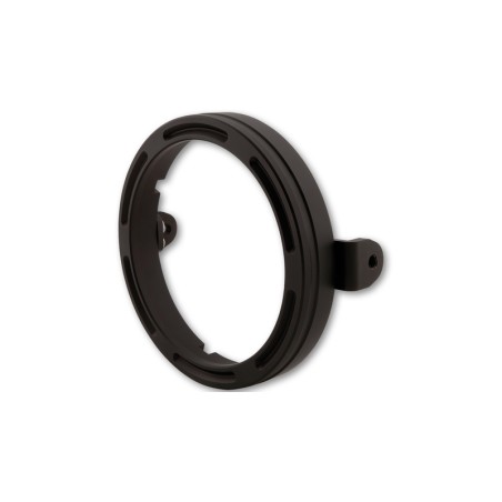 HIGHSIDER pro 5 3/4 inch CNC lamp holder ring FRAME-R2, black, side mount